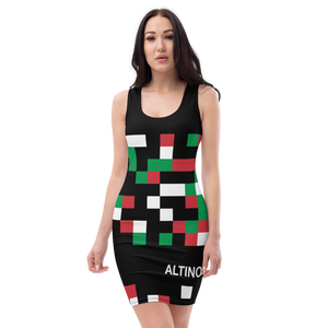 #d569cba0 - ALTINO Fitted Dress - Bella Italia Collection - Stop Plastic Packaging - #PlasticCops - Apparel - Accessories - Clothing For Girls - Women Dresses