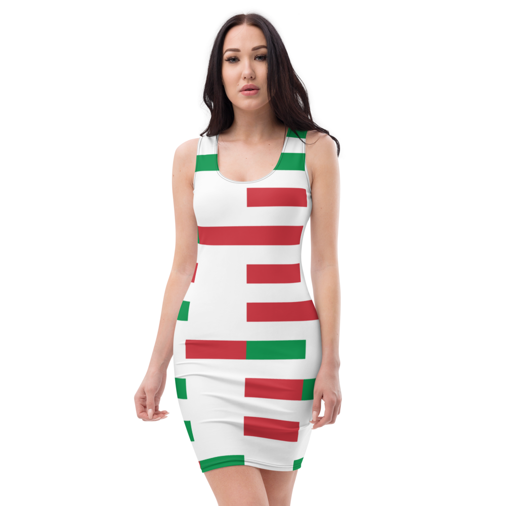 #43d6fc90 - ALTINO Fitted Dress - Bella Italia Collection - Stop Plastic Packaging - #PlasticCops - Apparel - Accessories - Clothing For Girls - Women Dresses