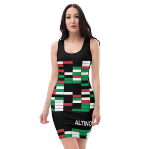 #a2dd69a0 - ALTINO Fitted Dress - Bella Italia Collection - Stop Plastic Packaging - #PlasticCops - Apparel - Accessories - Clothing For Girls - Women Dresses