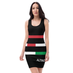#a9a9cea0 - ALTINO Fitted Dress - Bella Italia Collection - Stop Plastic Packaging - #PlasticCops - Apparel - Accessories - Clothing For Girls - Women Dresses