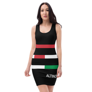 #a9a9cea0 - ALTINO Fitted Dress - Bella Italia Collection - Stop Plastic Packaging - #PlasticCops - Apparel - Accessories - Clothing For Girls - Women Dresses