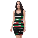 #cb9f44a0 - ALTINO Fitted Dress - Bella Italia Collection - Stop Plastic Packaging - #PlasticCops - Apparel - Accessories - Clothing For Girls - Women Dresses
