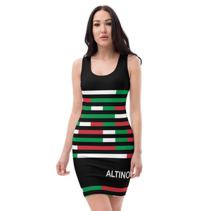 #cb9f44a0 - ALTINO Fitted Dress - Bella Italia Collection - Stop Plastic Packaging - #PlasticCops - Apparel - Accessories - Clothing For Girls - Women Dresses