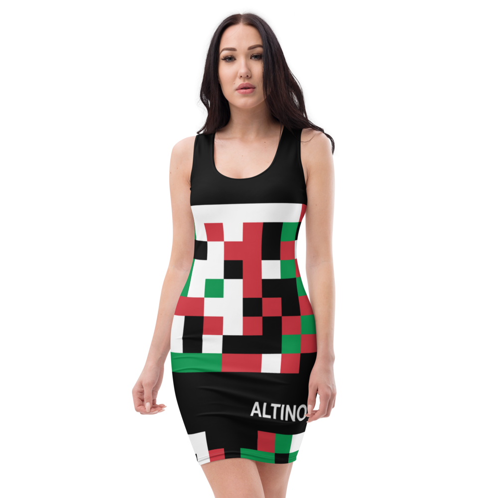 #ae08bfa0 - ALTINO Fitted Dress - Bella Italia Collection - Stop Plastic Packaging - #PlasticCops - Apparel - Accessories - Clothing For Girls - Women Dresses