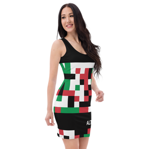 #ae08bfa0 - ALTINO Fitted Dress - Bella Italia Collection - Stop Plastic Packaging - #PlasticCops - Apparel - Accessories - Clothing For Girls - Women Dresses
