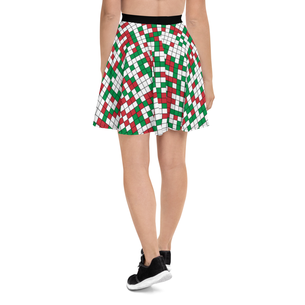 #25b93f80 - ALTINO Skater Skirt - Bella Italia Collection - Stop Plastic Packaging - #PlasticCops - Apparel - Accessories - Clothing For Girls - Women Skirts