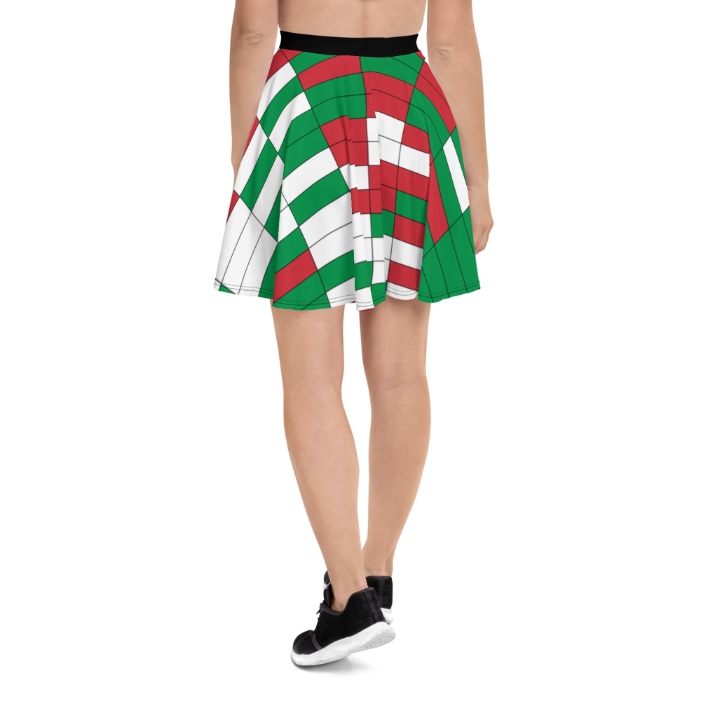#61e0c680 - ALTINO Skater Skirt - Bella Italia Collection - Stop Plastic Packaging - #PlasticCops - Apparel - Accessories - Clothing For Girls - Women Skirts
