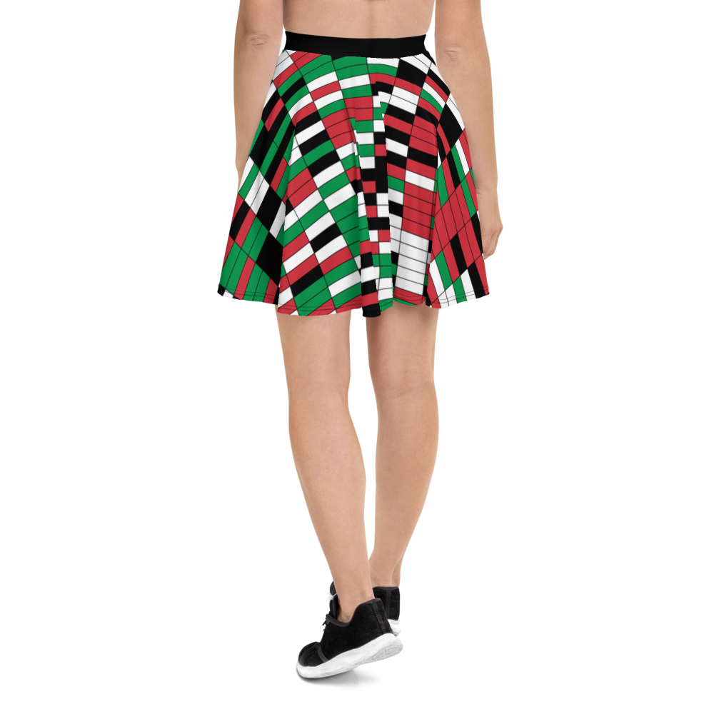 #ae78e880 - ALTINO Skater Skirt - Bella Italia Collection - Stop Plastic Packaging - #PlasticCops - Apparel - Accessories - Clothing For Girls - Women Skirts