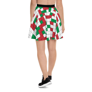 #6c869980 - ALTINO Skater Skirt - Bella Italia Collection - Stop Plastic Packaging - #PlasticCops - Apparel - Accessories - Clothing For Girls - Women Skirts