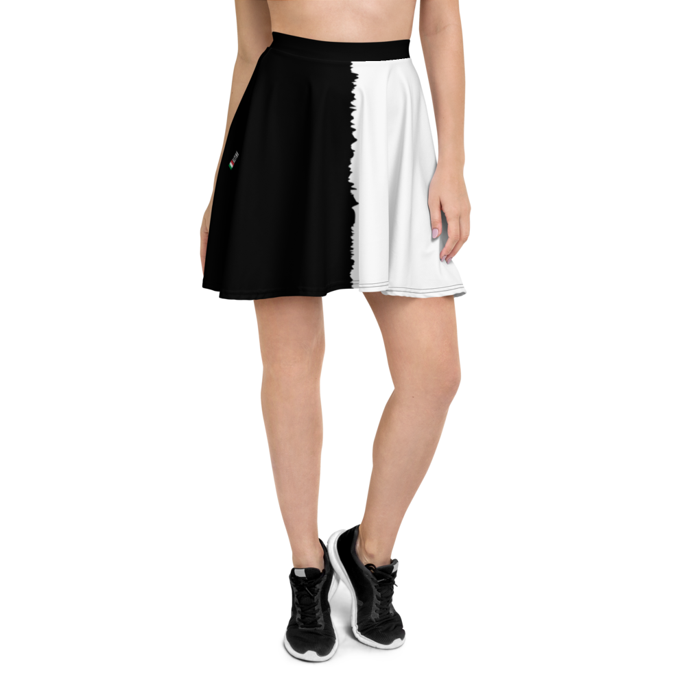 #e6f81e80 - ALTINO Skater Skirt - Blanc Collection - Stop Plastic Packaging - #PlasticCops - Apparel - Accessories - Clothing For Girls - Women Skirts