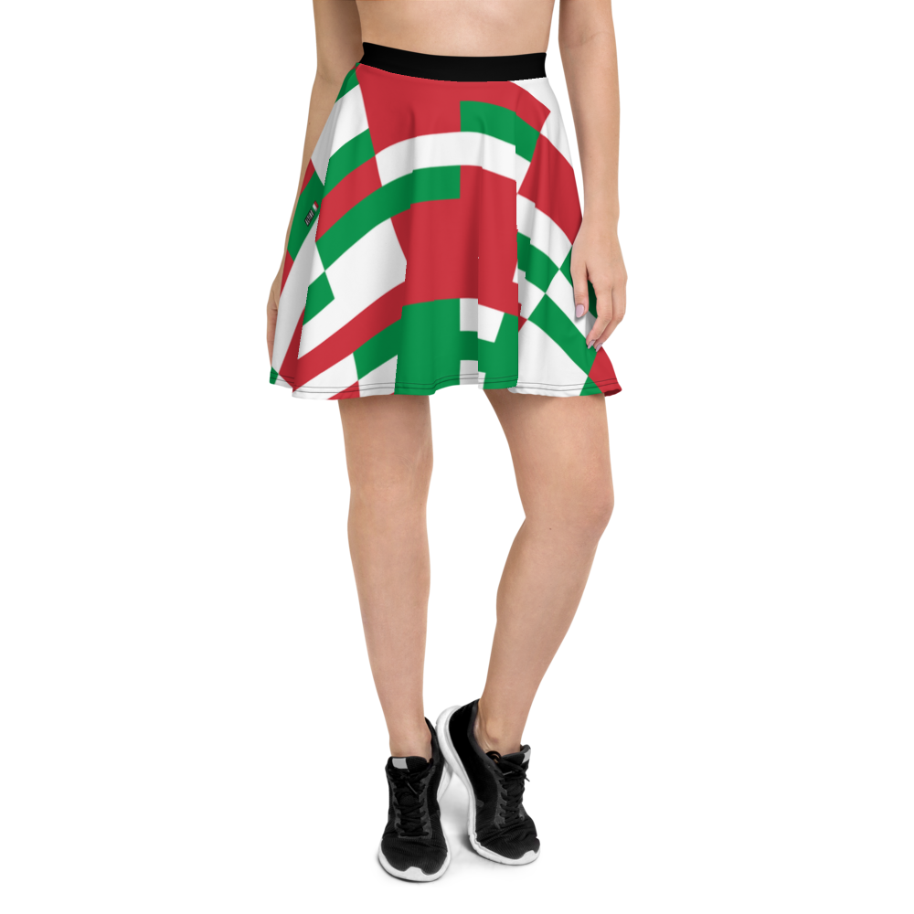 #11a7fd80 - ALTINO Skater Skirt - Bella Italia Collection - Stop Plastic Packaging - #PlasticCops - Apparel - Accessories - Clothing For Girls - Women Skirts