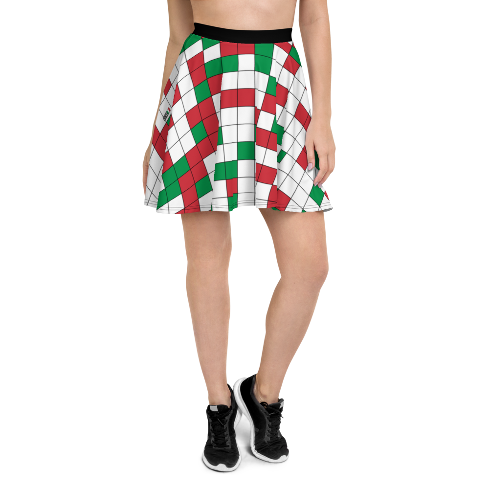 #6c869980 - ALTINO Skater Skirt - Bella Italia Collection - Stop Plastic Packaging - #PlasticCops - Apparel - Accessories - Clothing For Girls - Women Skirts