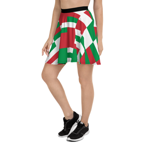 #11a7fd80 - ALTINO Skater Skirt - Bella Italia Collection - Stop Plastic Packaging - #PlasticCops - Apparel - Accessories - Clothing For Girls - Women Skirts