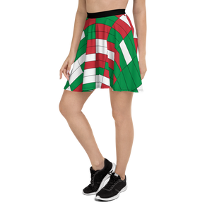 #61e0c680 - ALTINO Skater Skirt - Bella Italia Collection - Stop Plastic Packaging - #PlasticCops - Apparel - Accessories - Clothing For Girls - Women Skirts