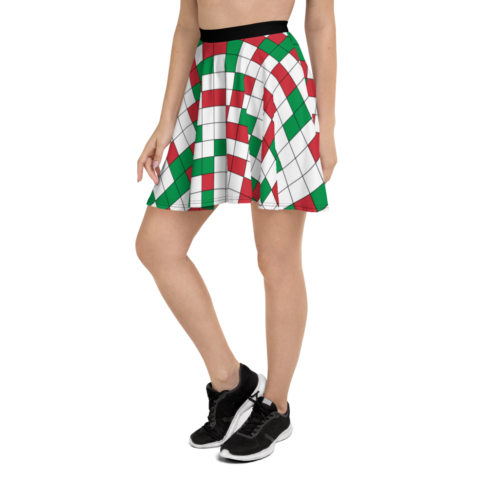 #6c869980 - ALTINO Skater Skirt - Bella Italia Collection - Stop Plastic Packaging - #PlasticCops - Apparel - Accessories - Clothing For Girls - Women Skirts