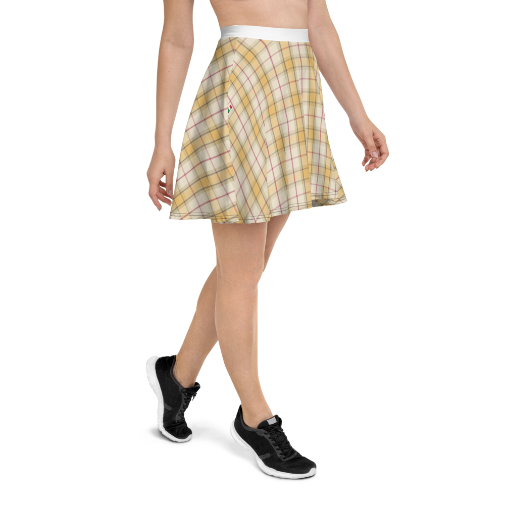 #fde9a390 - ALTINO Skater Skirt - Great Scott Collection - Stop Plastic Packaging - #PlasticCops - Apparel - Accessories - Clothing For Girls - Women Skirts