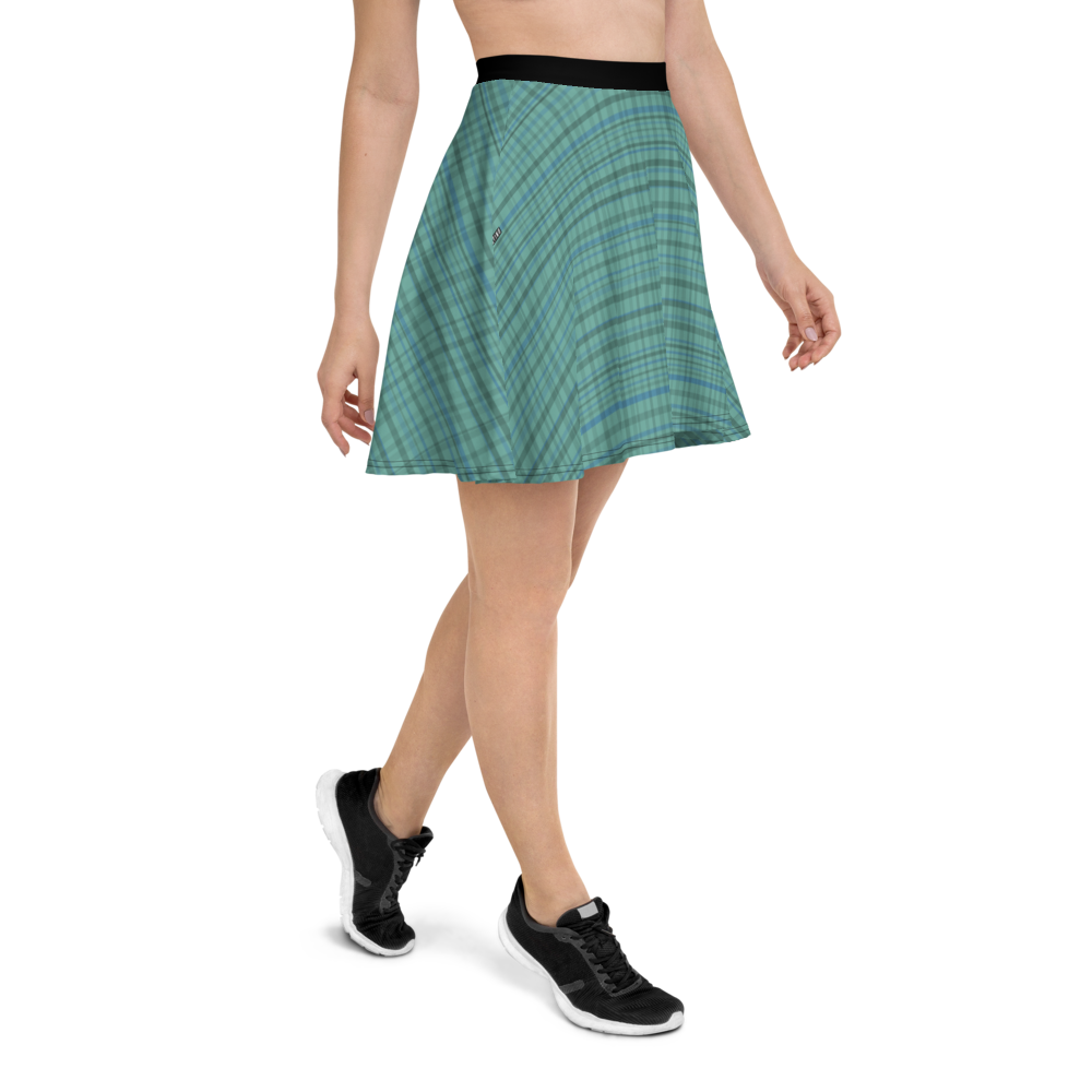 #1b9f3880 - ALTINO Skater Skirt - Love Earth Collection - Stop Plastic Packaging - #PlasticCops - Apparel - Accessories - Clothing For Girls - Women Skirts