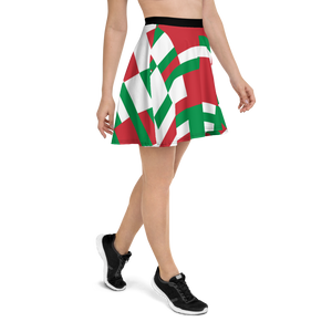 #11a7fd80 - ALTINO Skater Skirt - Bella Italia Collection - Stop Plastic Packaging - #PlasticCops - Apparel - Accessories - Clothing For Girls - Women Skirts