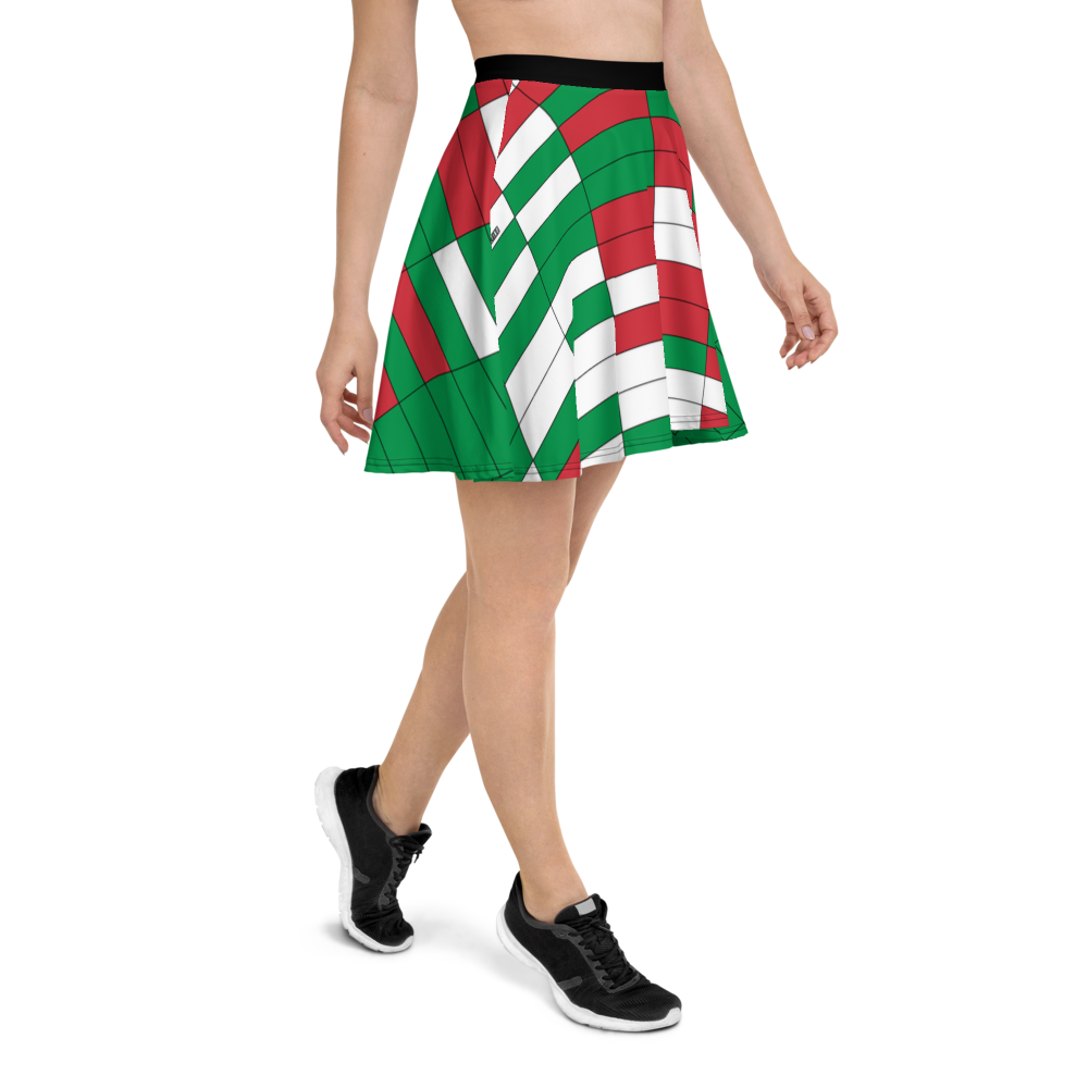#61e0c680 - ALTINO Skater Skirt - Bella Italia Collection - Stop Plastic Packaging - #PlasticCops - Apparel - Accessories - Clothing For Girls - Women Skirts