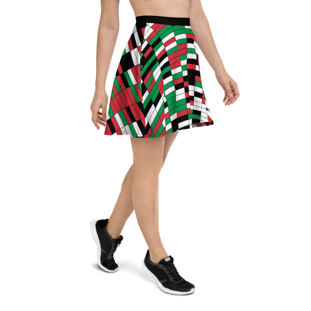#ae78e880 - ALTINO Skater Skirt - Bella Italia Collection - Stop Plastic Packaging - #PlasticCops - Apparel - Accessories - Clothing For Girls - Women Skirts