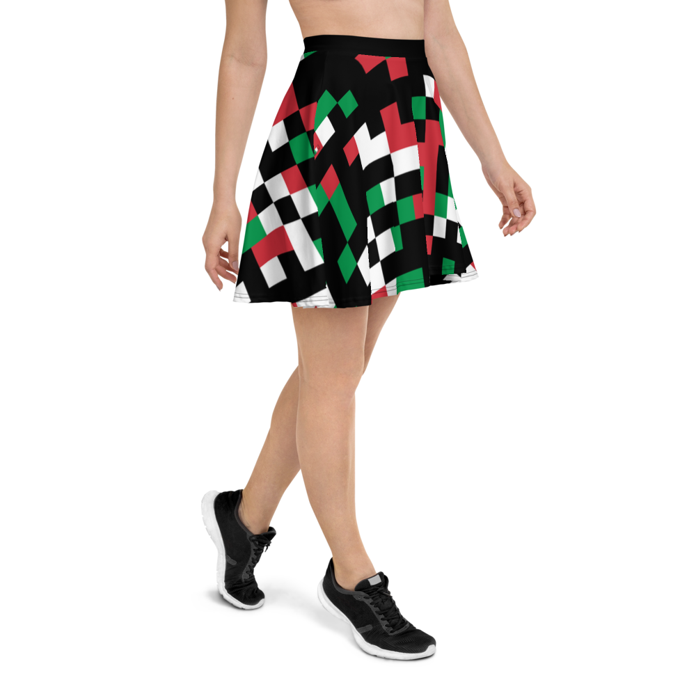 #f11de180 - ALTINO Skater Skirt - Bella Italia Collection - Stop Plastic Packaging - #PlasticCops - Apparel - Accessories - Clothing For Girls - Women Skirts