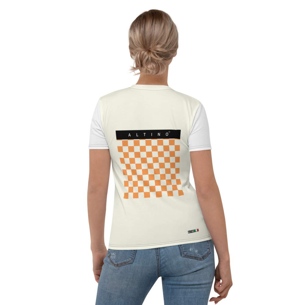 #310edbb0 - ALTINO Crew Neck T-Shirt - Summer Never Ends Collection - Stop Plastic Packaging - #PlasticCops - Apparel - Accessories - Clothing For Girls - Women Tops