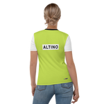 #96a7c8a0 - ALTINO Crew Neck T-Shirt - Summer Never Ends Collection - Stop Plastic Packaging - #PlasticCops - Apparel - Accessories - Clothing For Girls - Women Tops