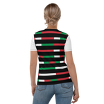 #767bb9a0 - ALTINO Crew Neck T-Shirt - Bella Italia Collection - Stop Plastic Packaging - #PlasticCops - Apparel - Accessories - Clothing For Girls - Women Tops