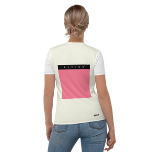 #7dac19b0 - ALTINO Crew Neck T-Shirt - Summer Never Ends Collection - Stop Plastic Packaging - #PlasticCops - Apparel - Accessories - Clothing For Girls - Women Tops