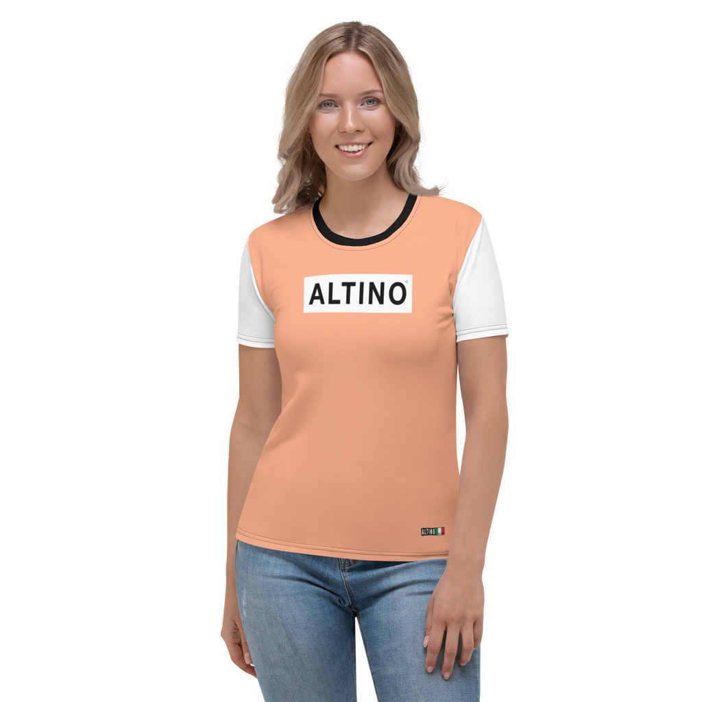 #40337fa0 - ALTINO Crew Neck T-Shirt - Summer Never Ends Collection - Stop Plastic Packaging - #PlasticCops - Apparel - Accessories - Clothing For Girls - Women Tops