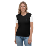 #763dce82 - ALTINO Crew Neck T-Shirt - The Edge Collection - Stop Plastic Packaging - #PlasticCops - Apparel - Accessories - Clothing For Girls - Women Tops