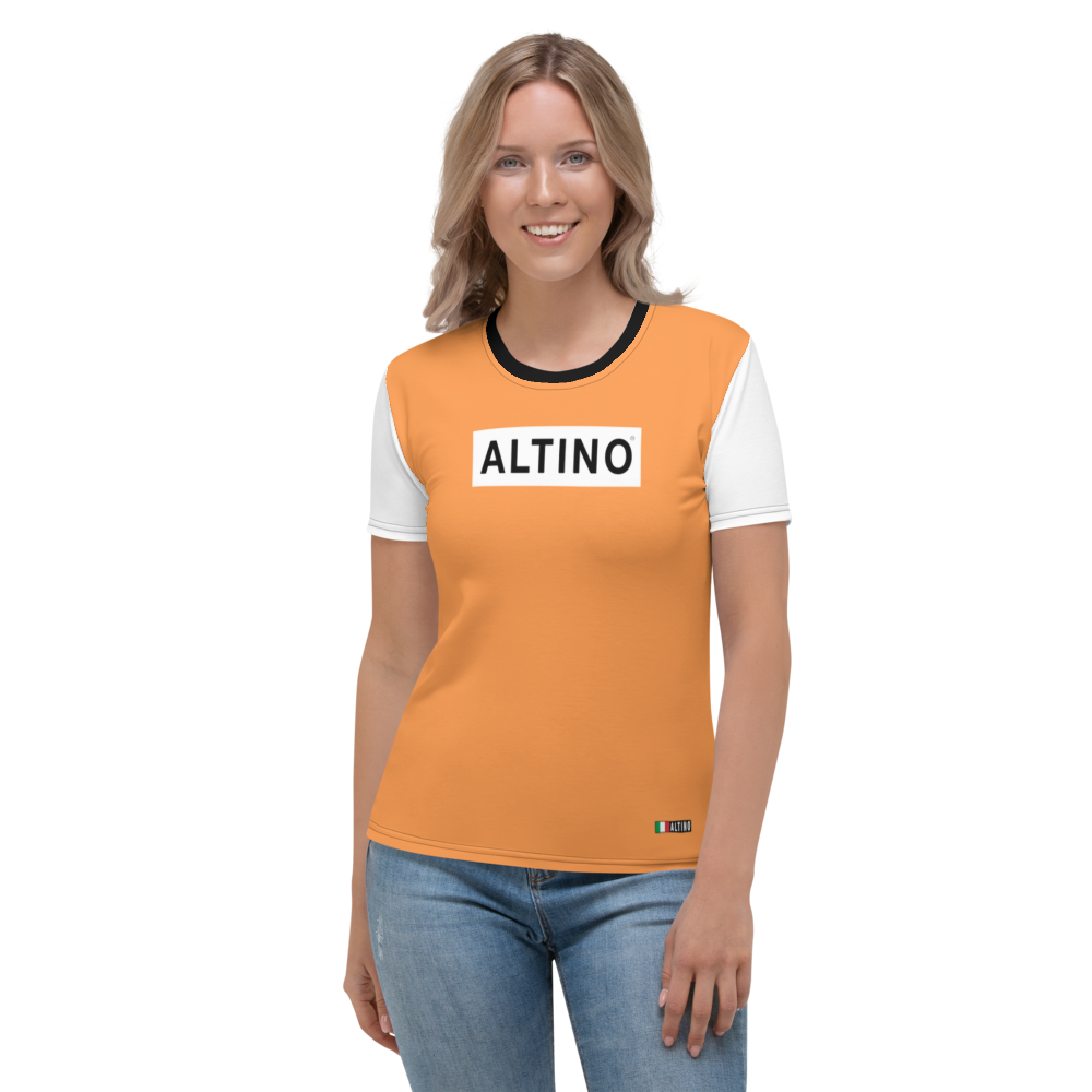 #99cf68a0 - ALTINO Crew Neck T-Shirt - Summer Never Ends Collection - Stop Plastic Packaging - #PlasticCops - Apparel - Accessories - Clothing For Girls - Women Tops