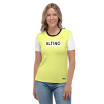 #25e759a0 - ALTINO Crew Neck T-Shirt - Summer Never Ends Collection - Stop Plastic Packaging - #PlasticCops - Apparel - Accessories - Clothing For Girls - Women Tops