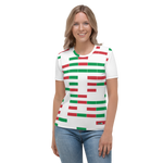 #6b8f1f90 - ALTINO Crew Neck T-Shirt - Bella Italia Collection - Stop Plastic Packaging - #PlasticCops - Apparel - Accessories - Clothing For Girls - Women Tops