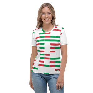 #6b8f1f90 - ALTINO Crew Neck T-Shirt - Bella Italia Collection - Stop Plastic Packaging - #PlasticCops - Apparel - Accessories - Clothing For Girls - Women Tops