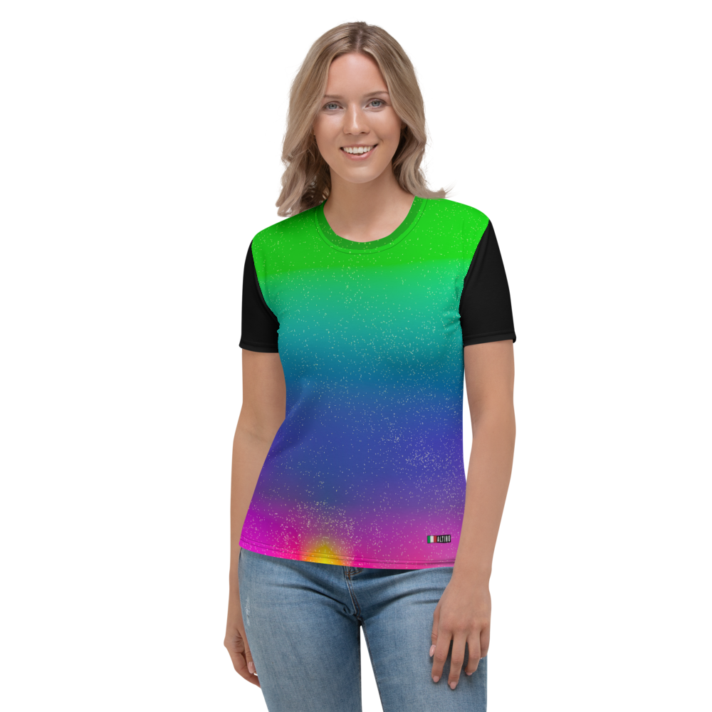 #0f6f3880 - ALTINO Crew Neck T-Shirt - Energizer Collection - Stop Plastic Packaging - #PlasticCops - Apparel - Accessories - Clothing For Girls - Women Tops