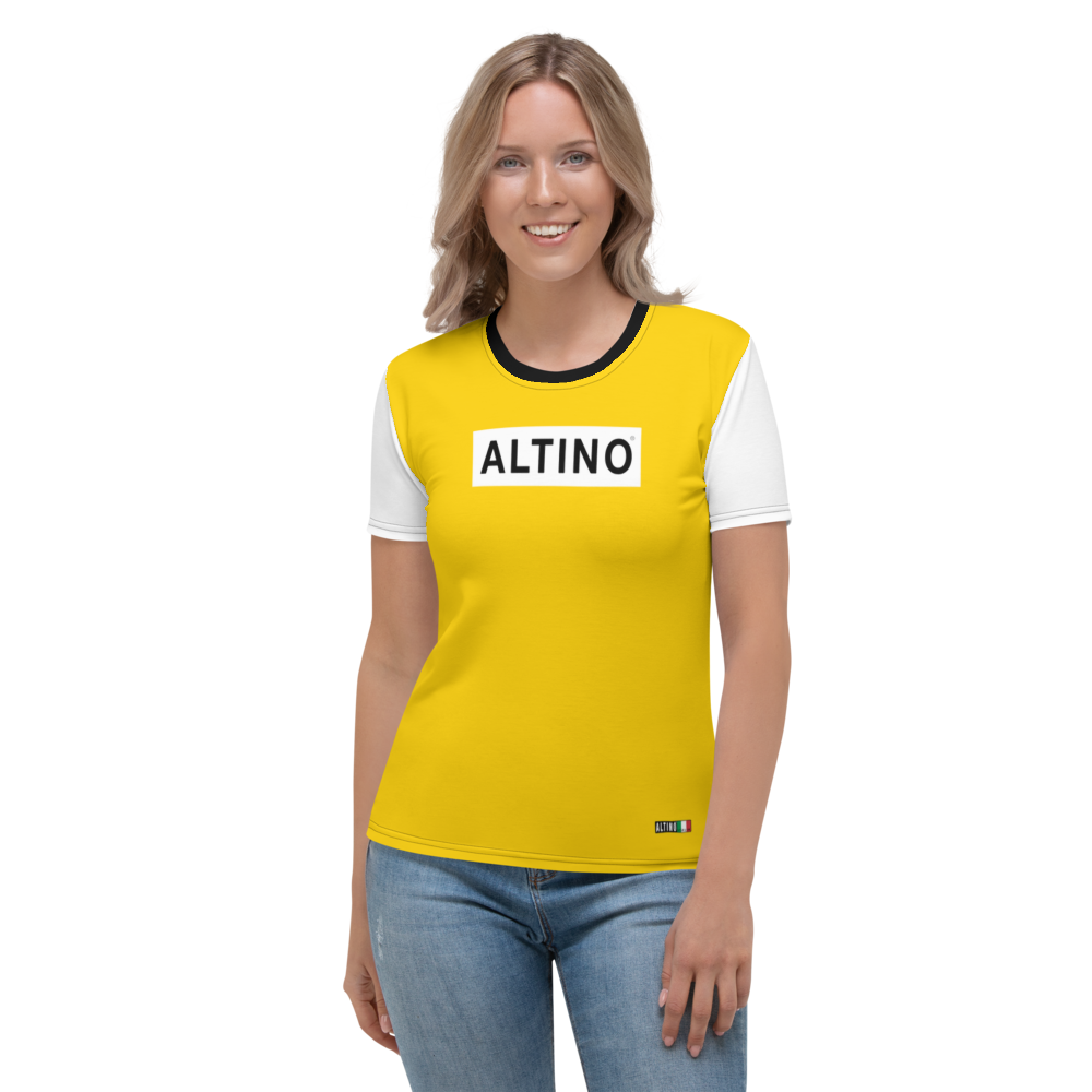 #c7e44ba0 - ALTINO Crew Neck T-Shirt - Summer Never Ends Collection - Stop Plastic Packaging - #PlasticCops - Apparel - Accessories - Clothing For Girls - Women Tops