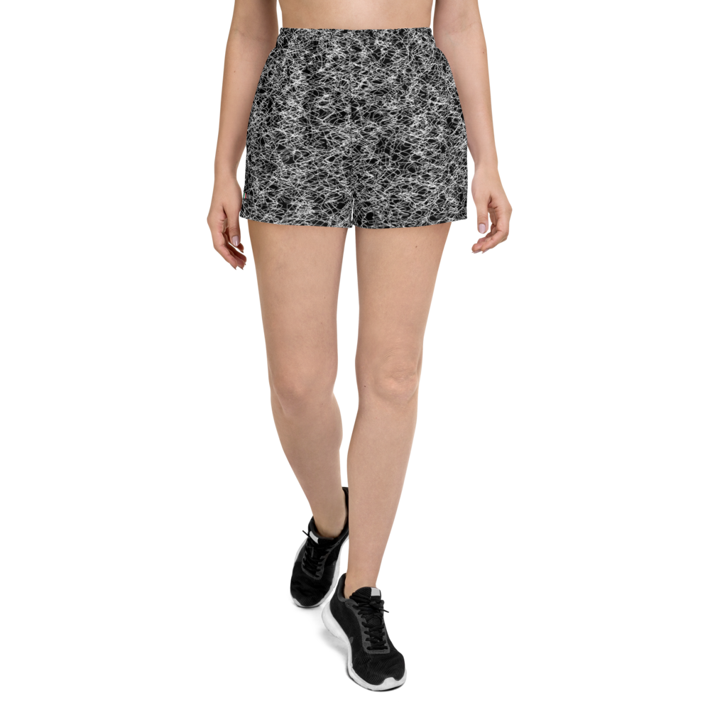 #92470e80 - ALTINO Athletic Shorts - Noir Collection - Stop Plastic Packaging - #PlasticCops - Apparel - Accessories - Clothing For Girls - Women