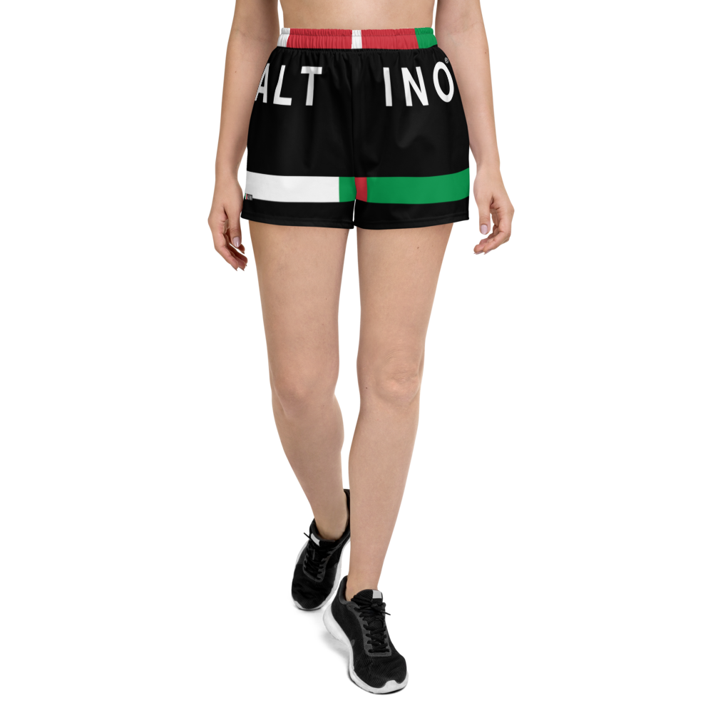 #ece43aa0 - ALTINO Athletic Shorts - Bella Italia Collection - Stop Plastic Packaging - #PlasticCops - Apparel - Accessories - Clothing For Girls - Women