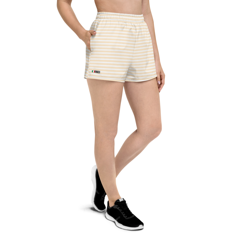 #4d22bc90 - ALTINO Athletic Shorts - Eat My Gelato Collection - Stop Plastic Packaging - #PlasticCops - Apparel - Accessories - Clothing For Girls - Women