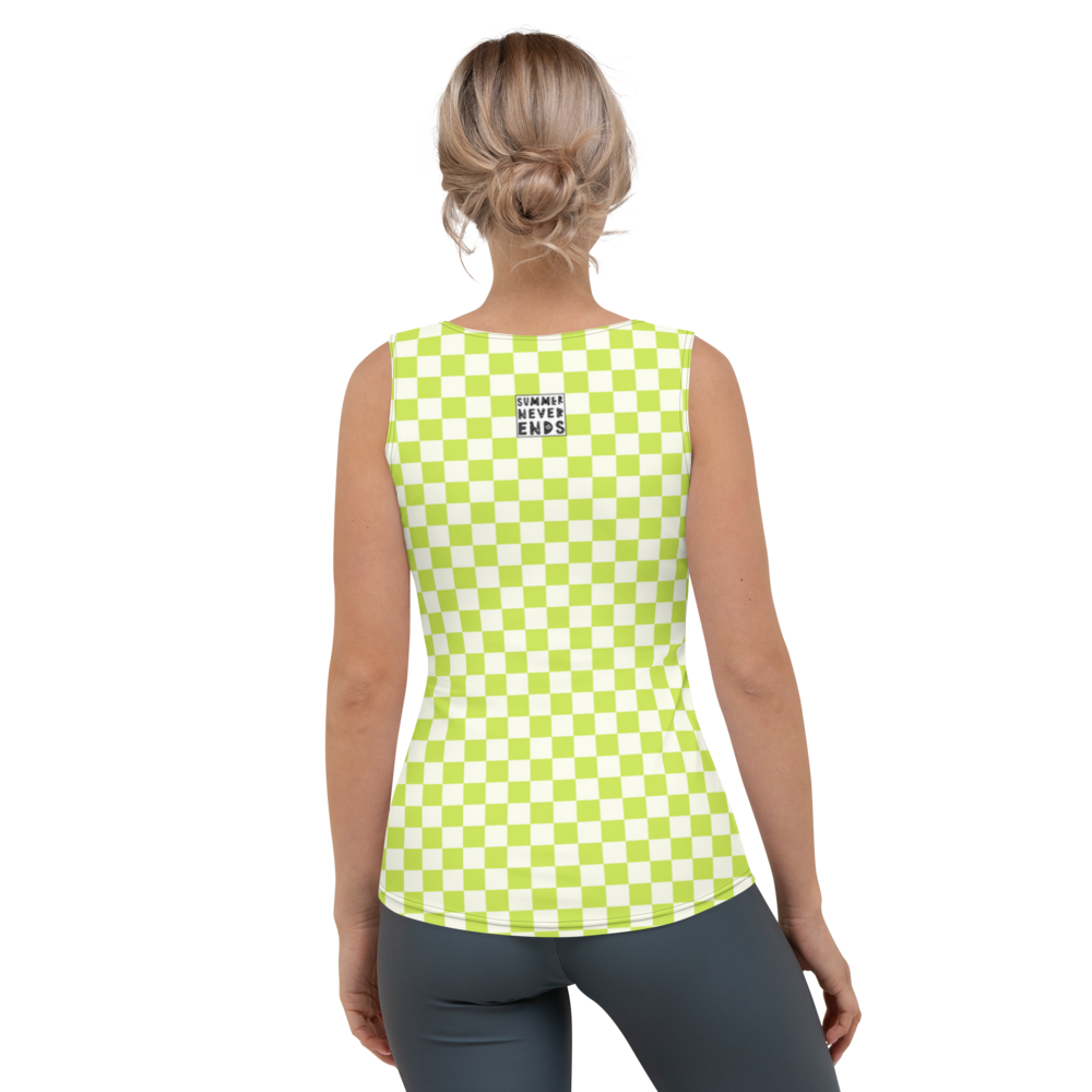 #552106b0 - ALTINO Fitted Tank Top - Summer Never Ends Collection - Stop Plastic Packaging - #PlasticCops - Apparel - Accessories - Clothing For Girls - Women Tops