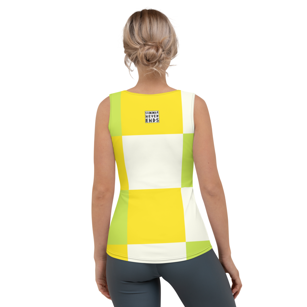 #161f2cb0 - ALTINO Fitted Tank Top - Summer Never Ends Collection - Stop Plastic Packaging - #PlasticCops - Apparel - Accessories - Clothing For Girls - Women Tops
