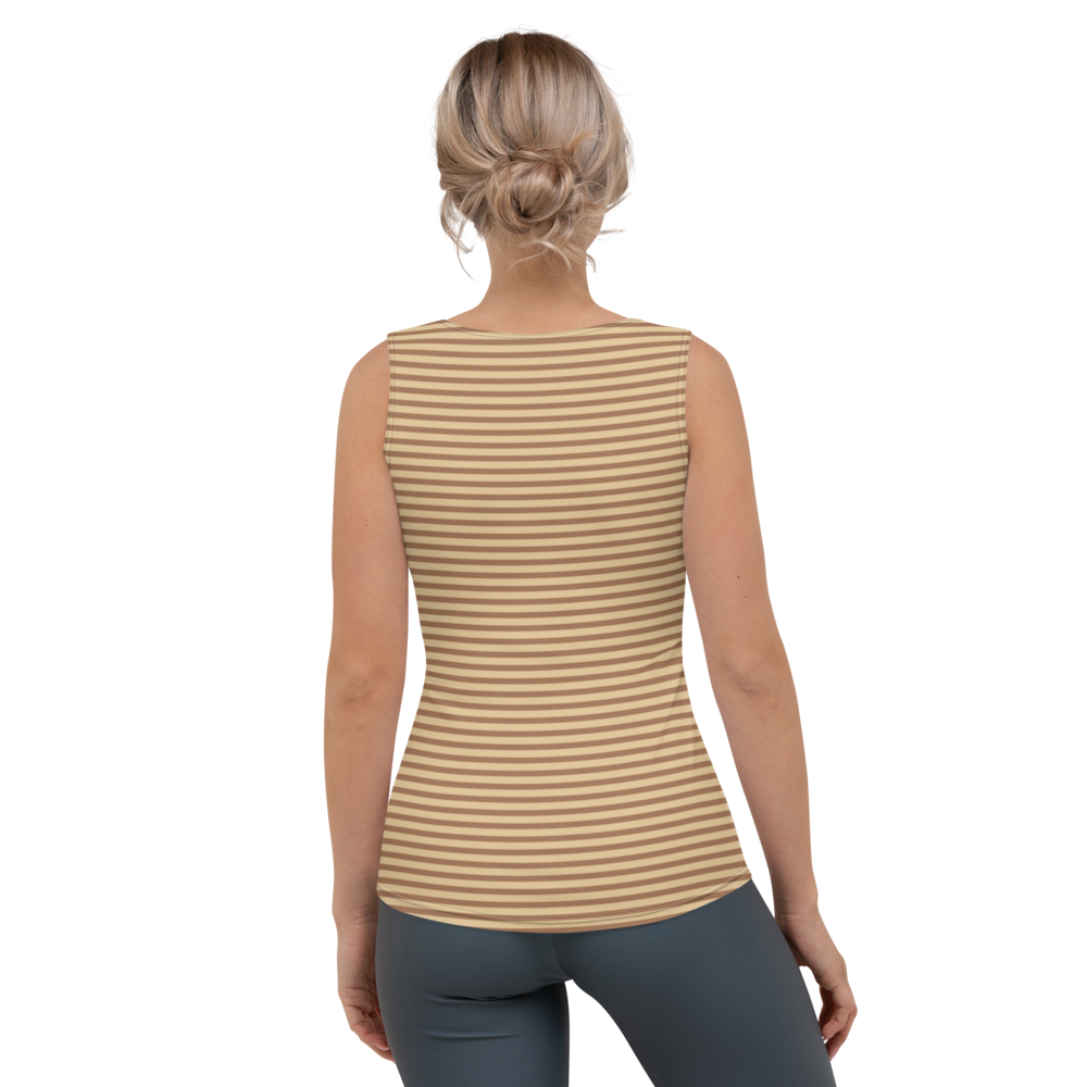 #2054af80 - ALTINO Fitted Tank Top - Eat My Gelato Collection - Stop Plastic Packaging - #PlasticCops - Apparel - Accessories - Clothing For Girls - Women Tops