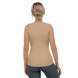 #2054af80 - ALTINO Fitted Tank Top - Eat My Gelato Collection - Stop Plastic Packaging - #PlasticCops - Apparel - Accessories - Clothing For Girls - Women Tops