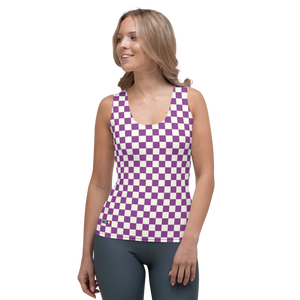 #412dd1b0 - ALTINO Fitted Tank Top - Summer Never Ends Collection - Stop Plastic Packaging - #PlasticCops - Apparel - Accessories - Clothing For Girls - Women Tops