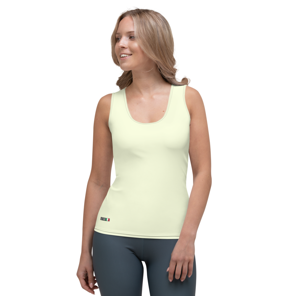 #c1965990 - ALTINO Fitted Tank Top - Eat My Gelato Collection - Stop Plastic Packaging - #PlasticCops - Apparel - Accessories - Clothing For Girls - Women Tops