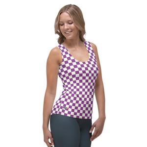 #412dd1b0 - ALTINO Fitted Tank Top - Summer Never Ends Collection - Stop Plastic Packaging - #PlasticCops - Apparel - Accessories - Clothing For Girls - Women Tops