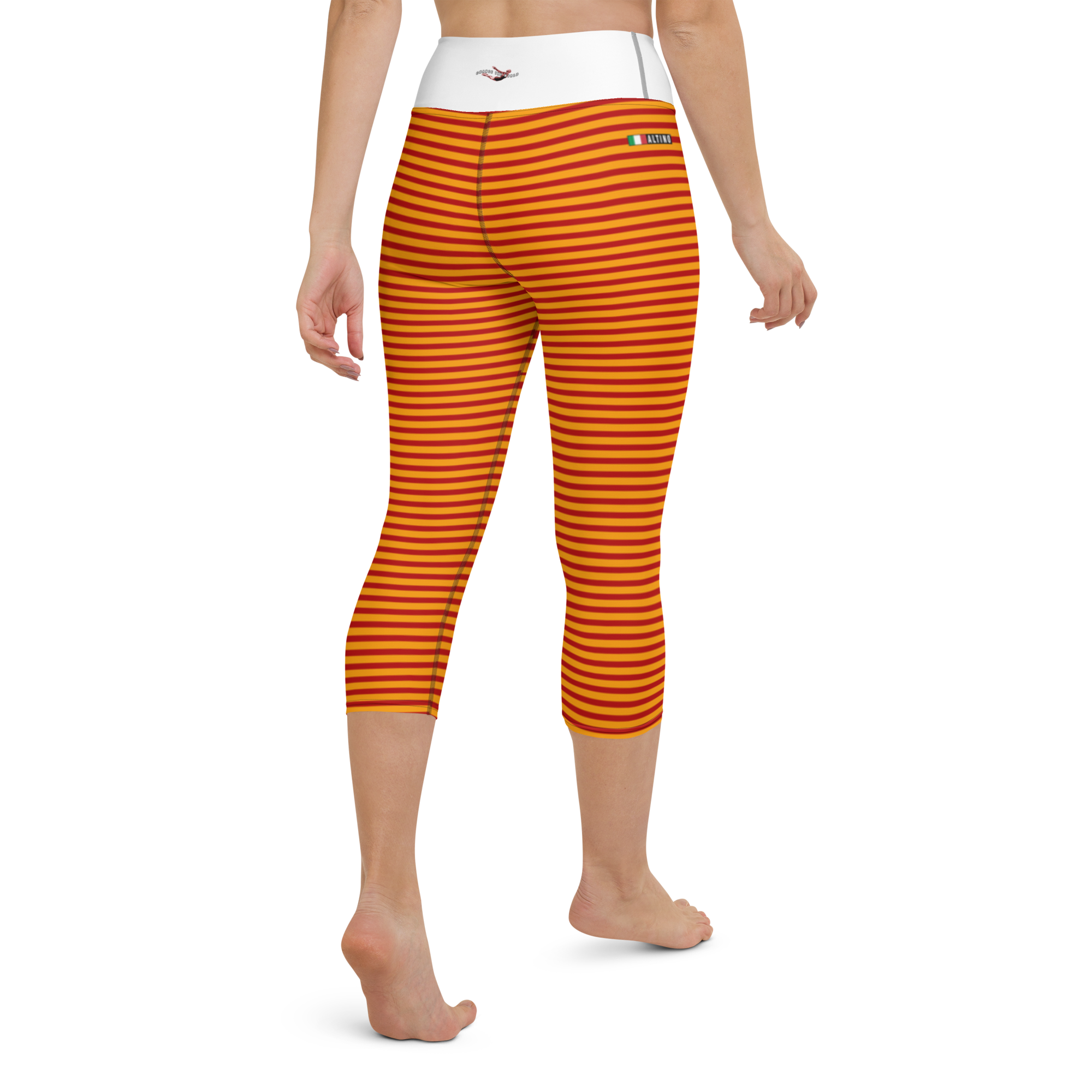 #e35f2a90 - ALTINO Yoga Capri - Orange & Cherry Collection - Stop Plastic Packaging - #PlasticCops - Apparel - Accessories - Clothing For Girls - Women Pants