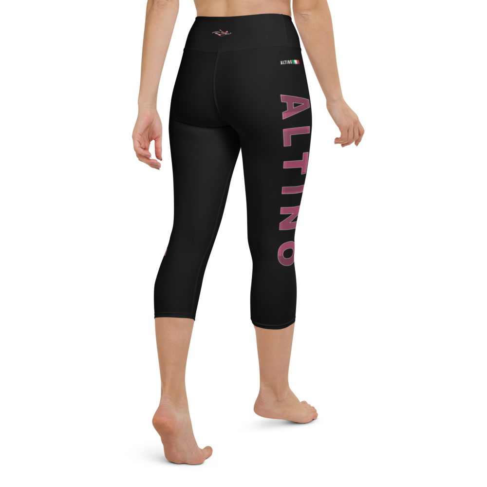 #d54d5ba0 - ALTINO Yoga Capri - Eat My Gelato Collection - Stop Plastic Packaging - #PlasticCops - Apparel - Accessories - Clothing For Girls - Women Pants