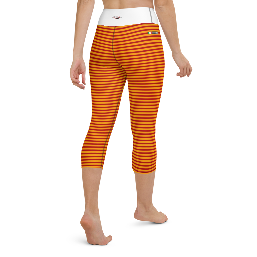 #e35f2a90 - ALTINO Yoga Capri - Cherry Orange Collection - Stop Plastic Packaging - #PlasticCops - Apparel - Accessories - Clothing For Girls - Women Pants